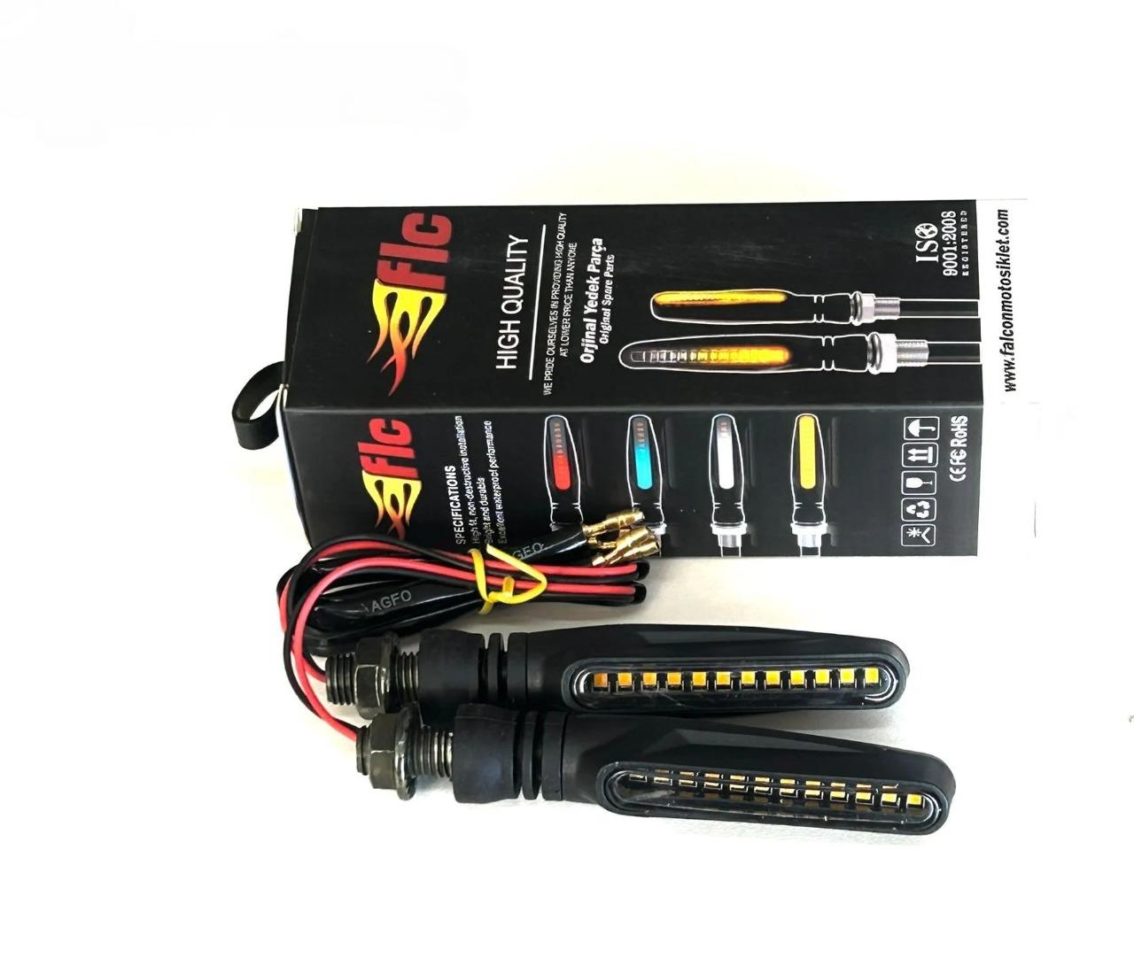 FLC LED SİNYAL KAYAR (SARI) TAKIM AKS-08-06