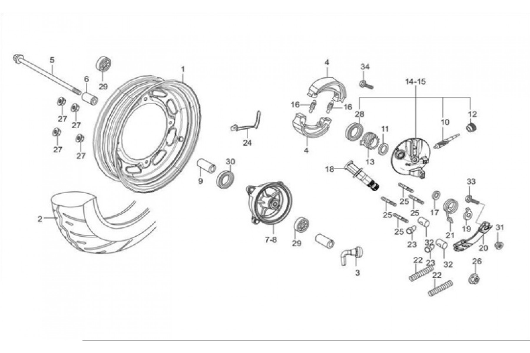 HR-ORT F2237 HERO DUET 110 AKS ÖN TEKER