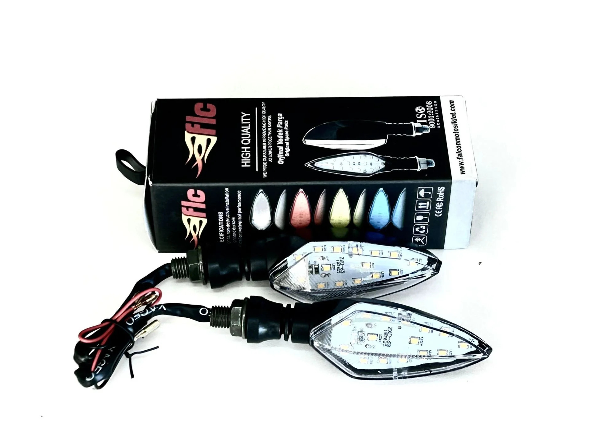 FLC LED SİNYAL ÇITA (SARI) TAKIM AKS-08-04