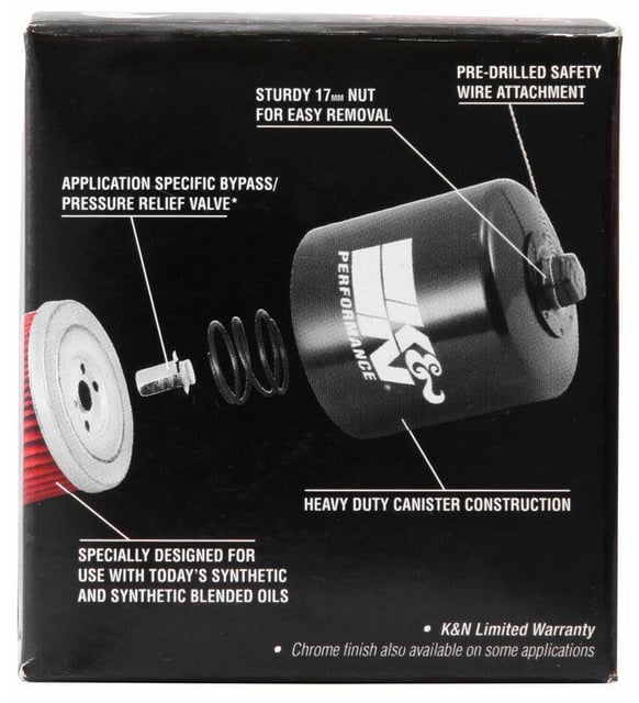 KN PERFORMANCE YAĞ FİLTRESİ 204