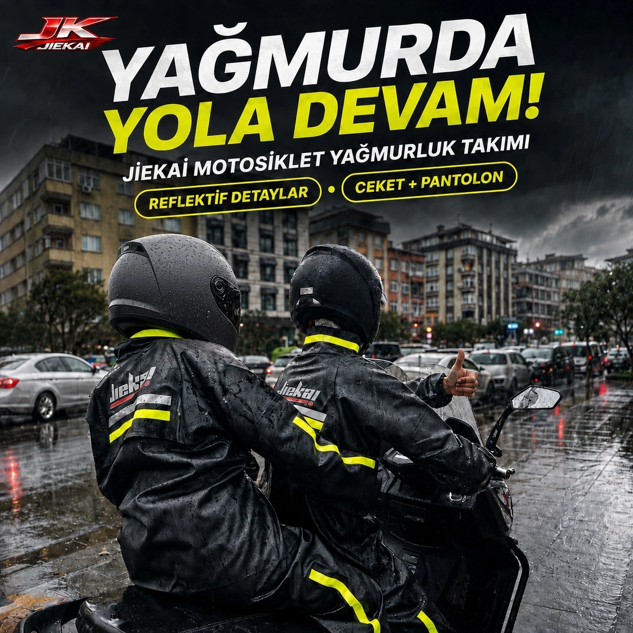 JK200 YAĞMURLUK TAKIM - GARANTİLİ