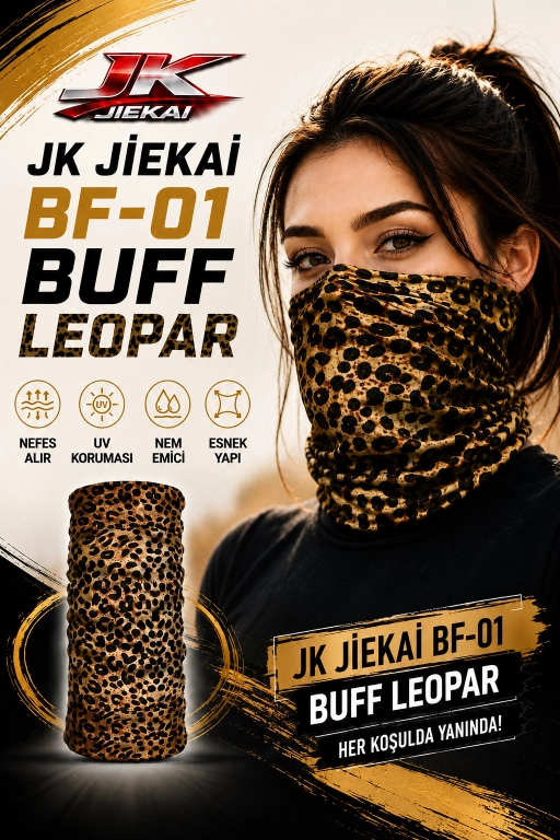 JK JİEKAİ BF-01 BUFF LEOPAR DESENLİ