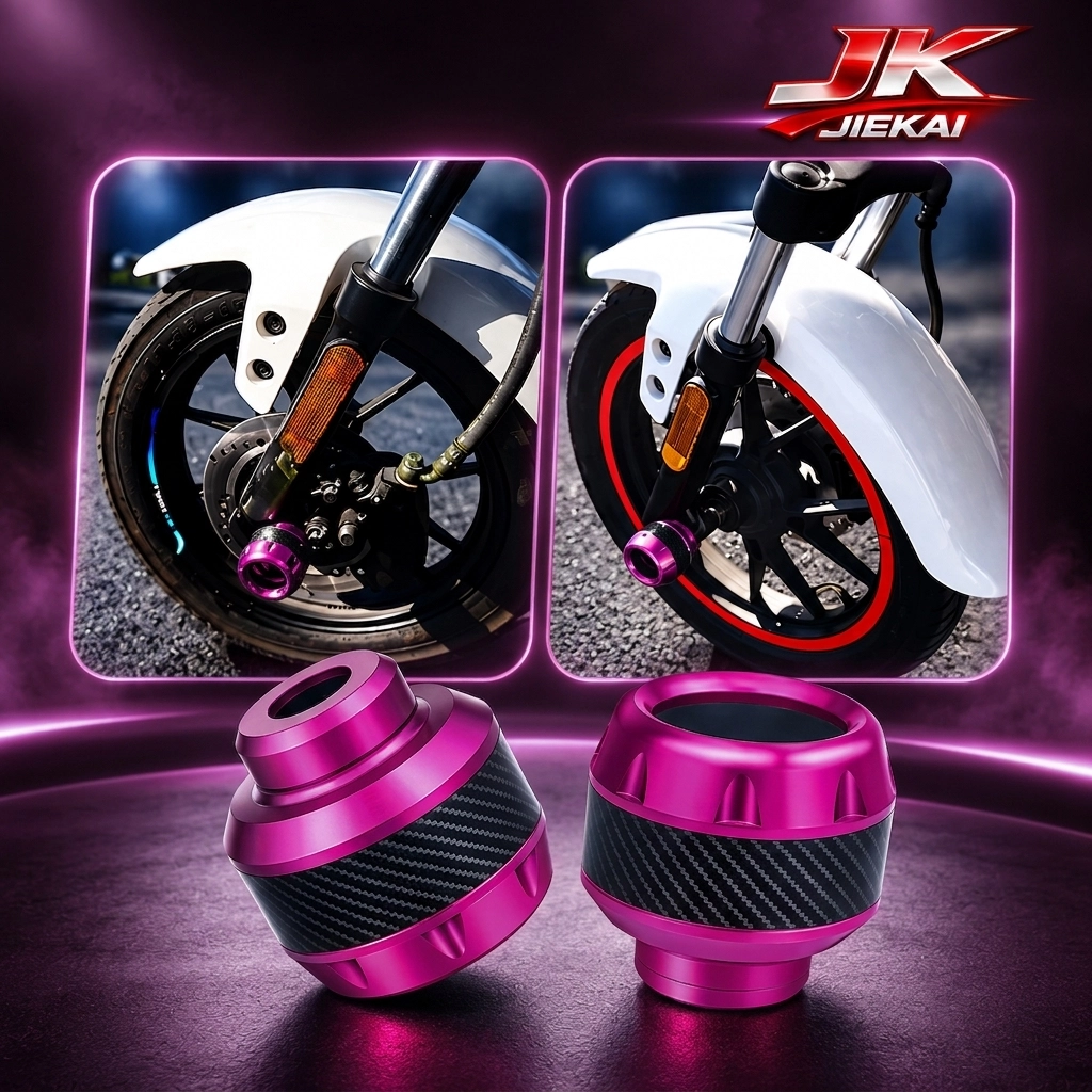 KB-37 RENKLİ ÖN TEKER TAKOZU *PEMBE* ÜNİVERSAL