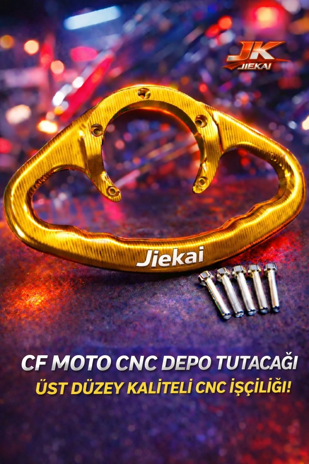 DP300 CF-MOTO DEPO TUTAMAÇ *GOLD* ( AÇIKLAMADA UYUMLU MODELLER )