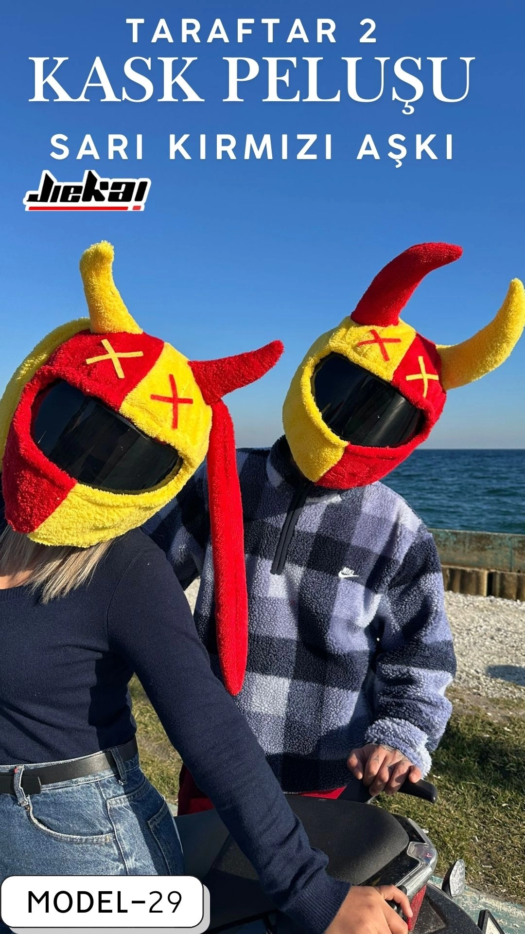 MODEL-29 KASK PELUŞU TEK EBAT TARAFTAR-2 KADIN MODEL