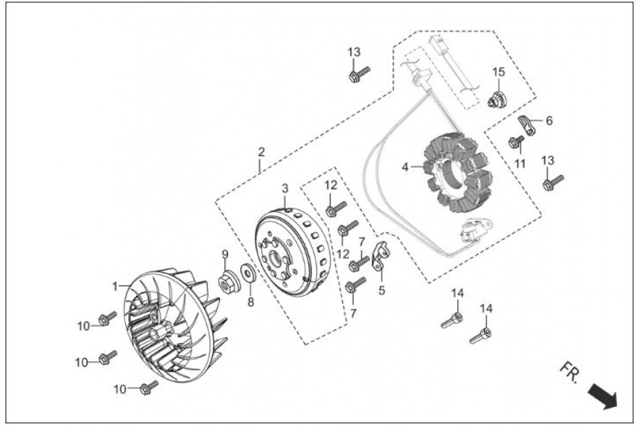 HR111-DSH E0804 DASH 110 STATÖR