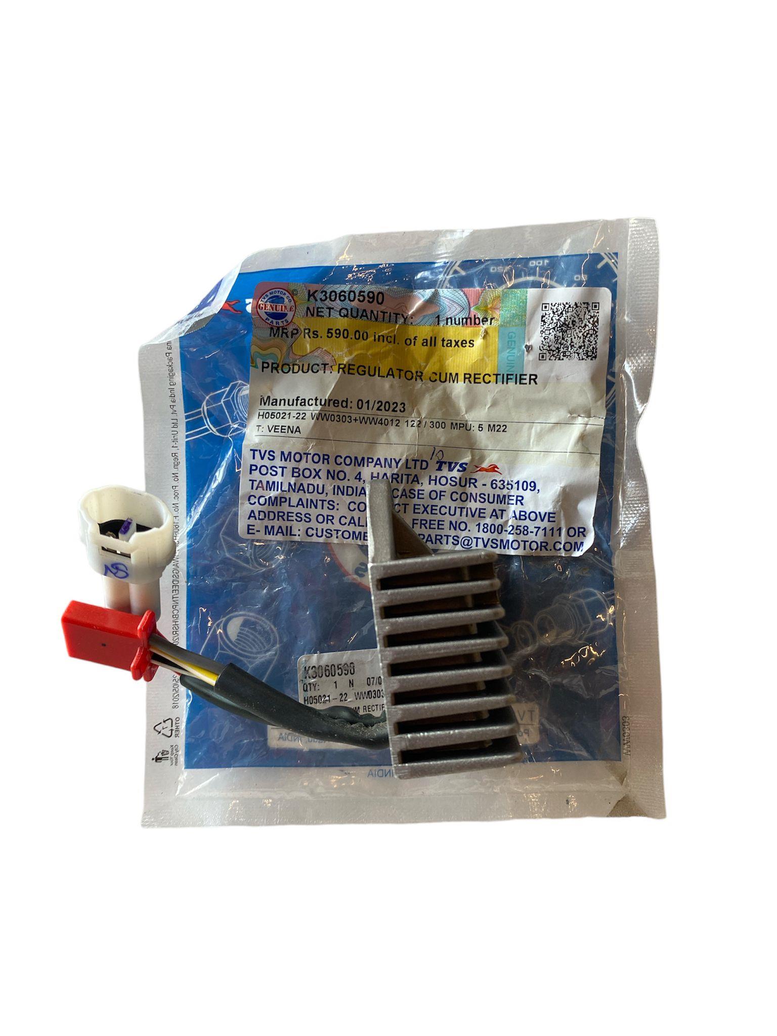 TVS SCOOTY PEP , FİERRO KONJEKTÖR K3060590 ORİJİNAL ÜRÜN