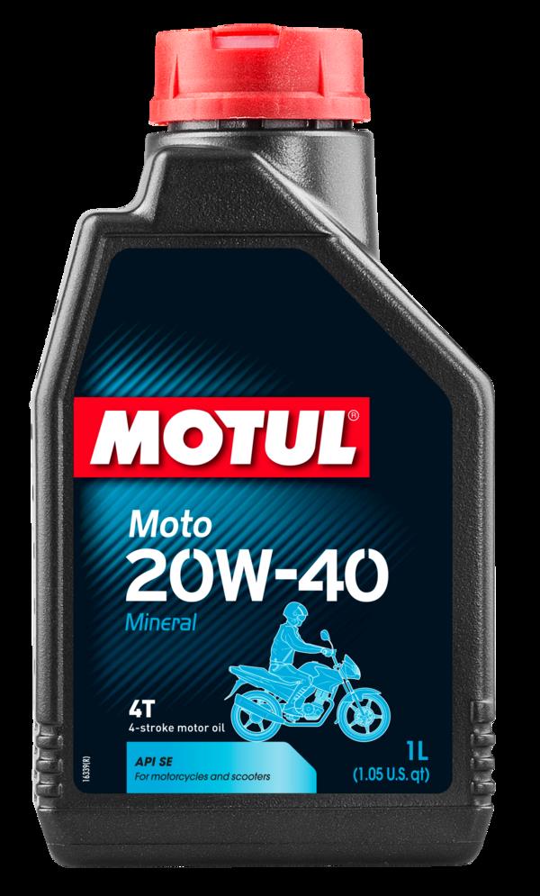 MOTUL  20W40 4 T MİNERALLİ YAĞ YENİ ÜRETİM