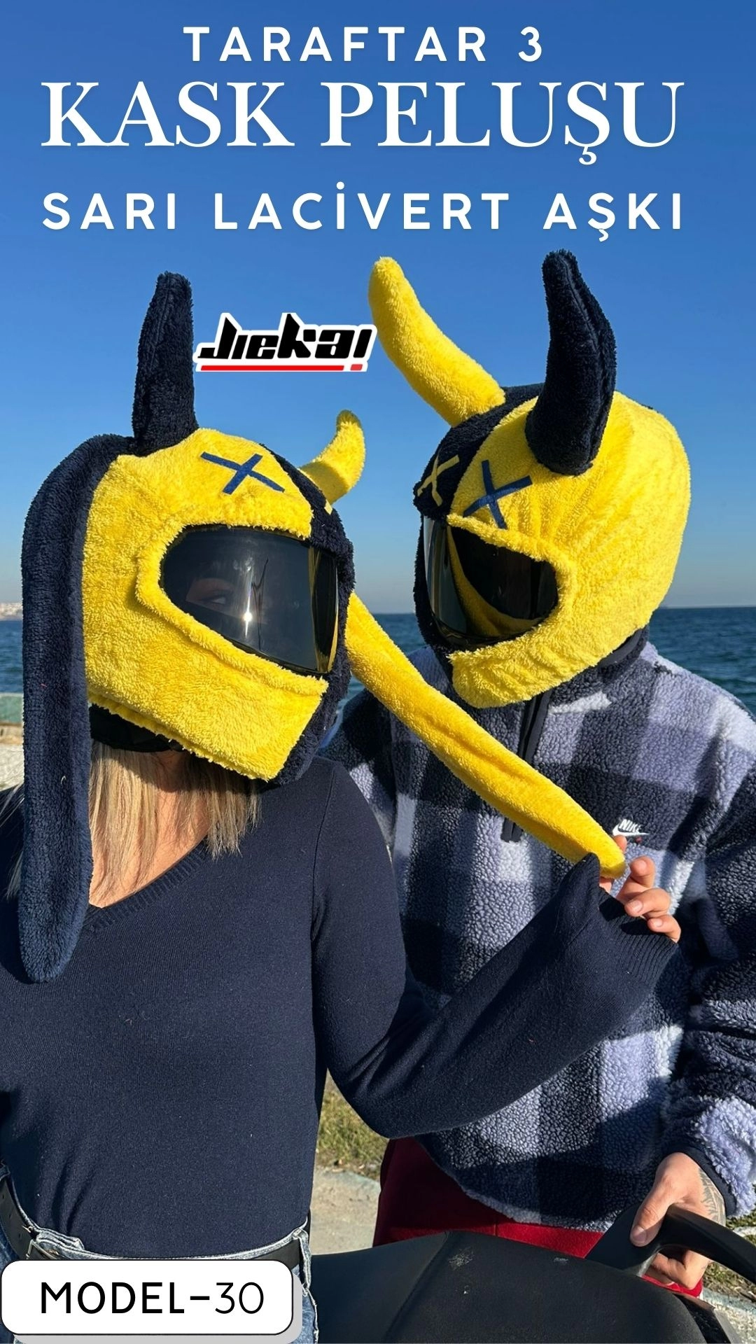 MODEL-30 KASK PELUŞU TEK EBAT TARAFTAR-3 ERKEK MODEL