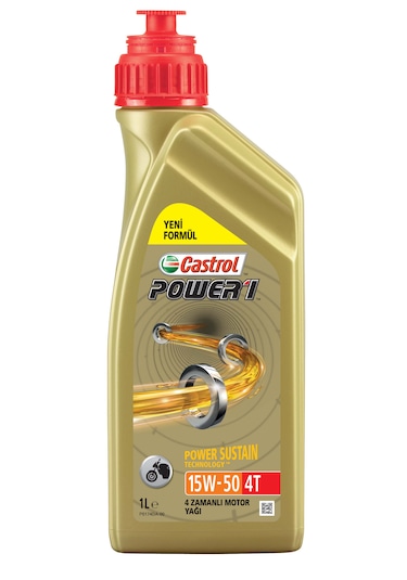 Castrol Power 1 4T 15W-50 1 Litre