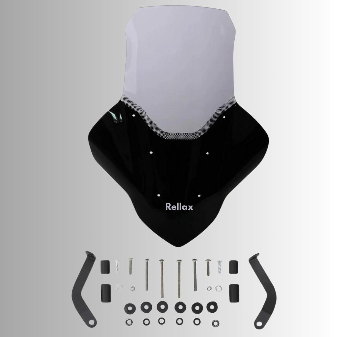 Yamaha NMAX 125 / 155 2021-2025 Uyumlu Elcikli Tur Camı ŞEFFAF