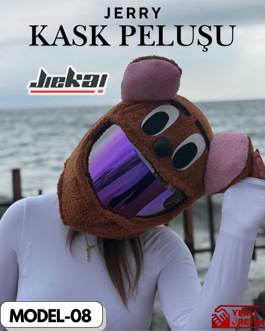 MODEL-08 KASK PELUŞU TEK EBAT