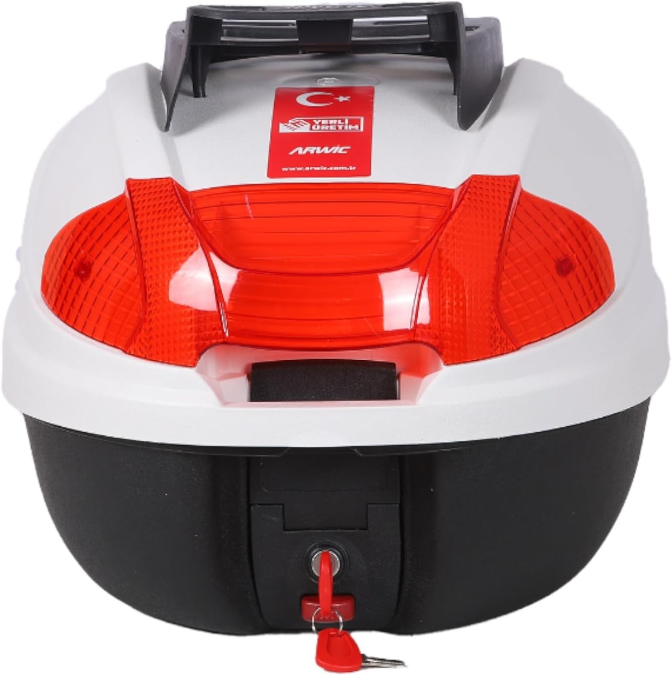 Arwic CV34 Kargo Motosiklet Çantası Beyaz