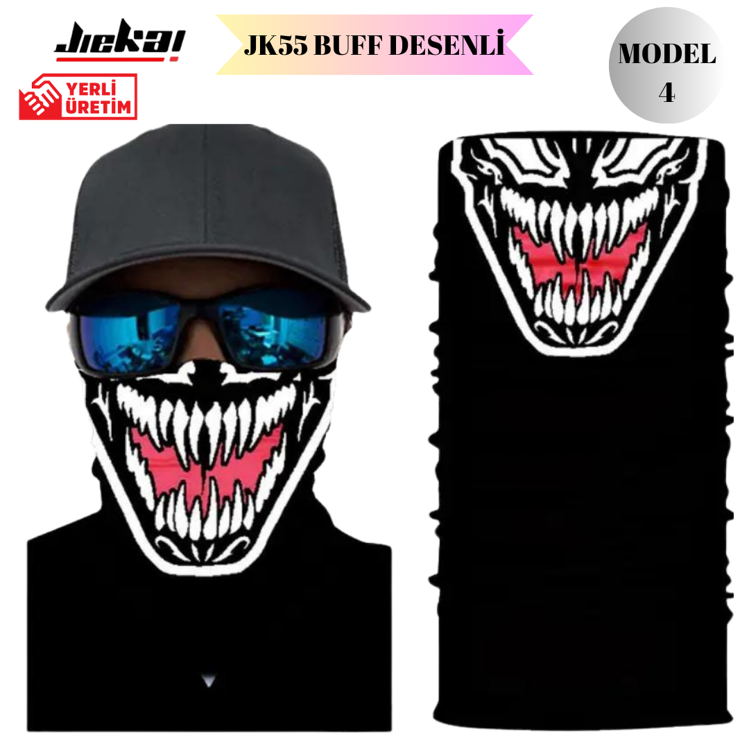 JK55 BUFF DESENLİ BANDANA MODEL-4