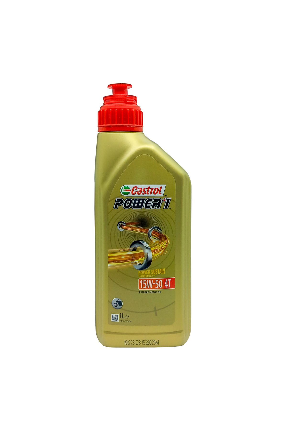 CASTROL Power 1  15w 50 Motosiklet Motor Yağı 1L