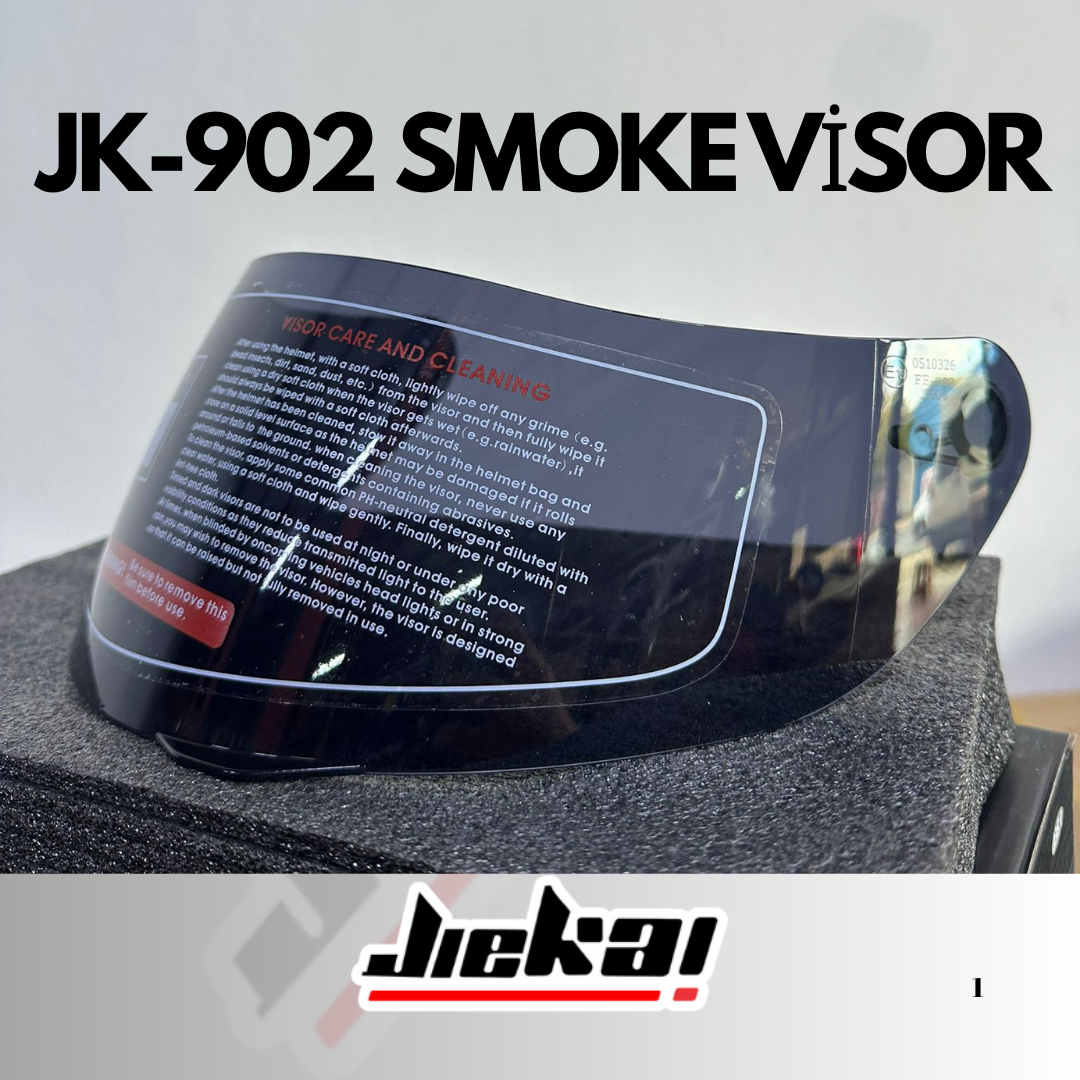 JİEKAİ ÇENE AÇILIR KASK SMOKE-FÜME VİZÖR 