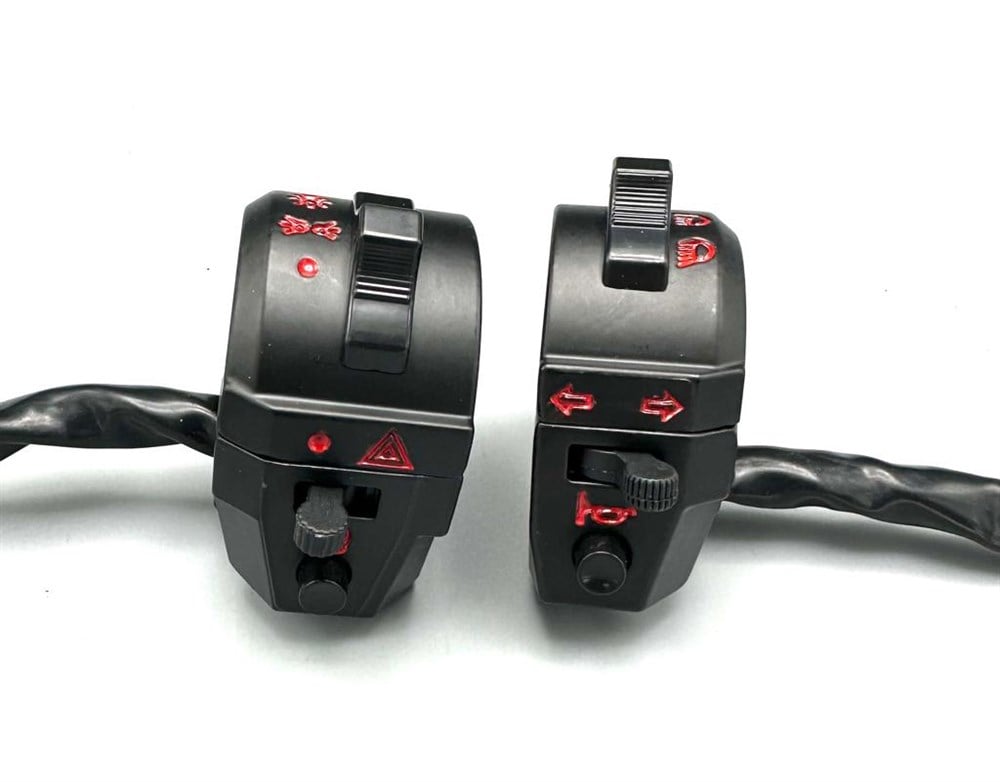 CG 125 kumanda takımı siyah cys