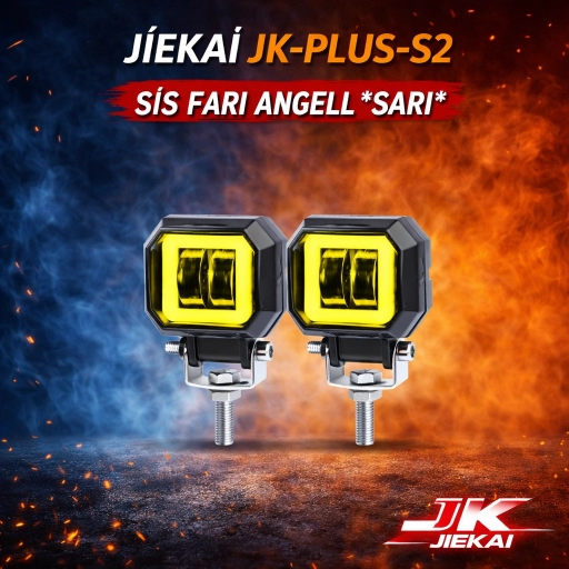 JİEKAİ JK-PLUS-S2 SİS FARI ANGELL *SARI* ( ADET FİYATIDIR )