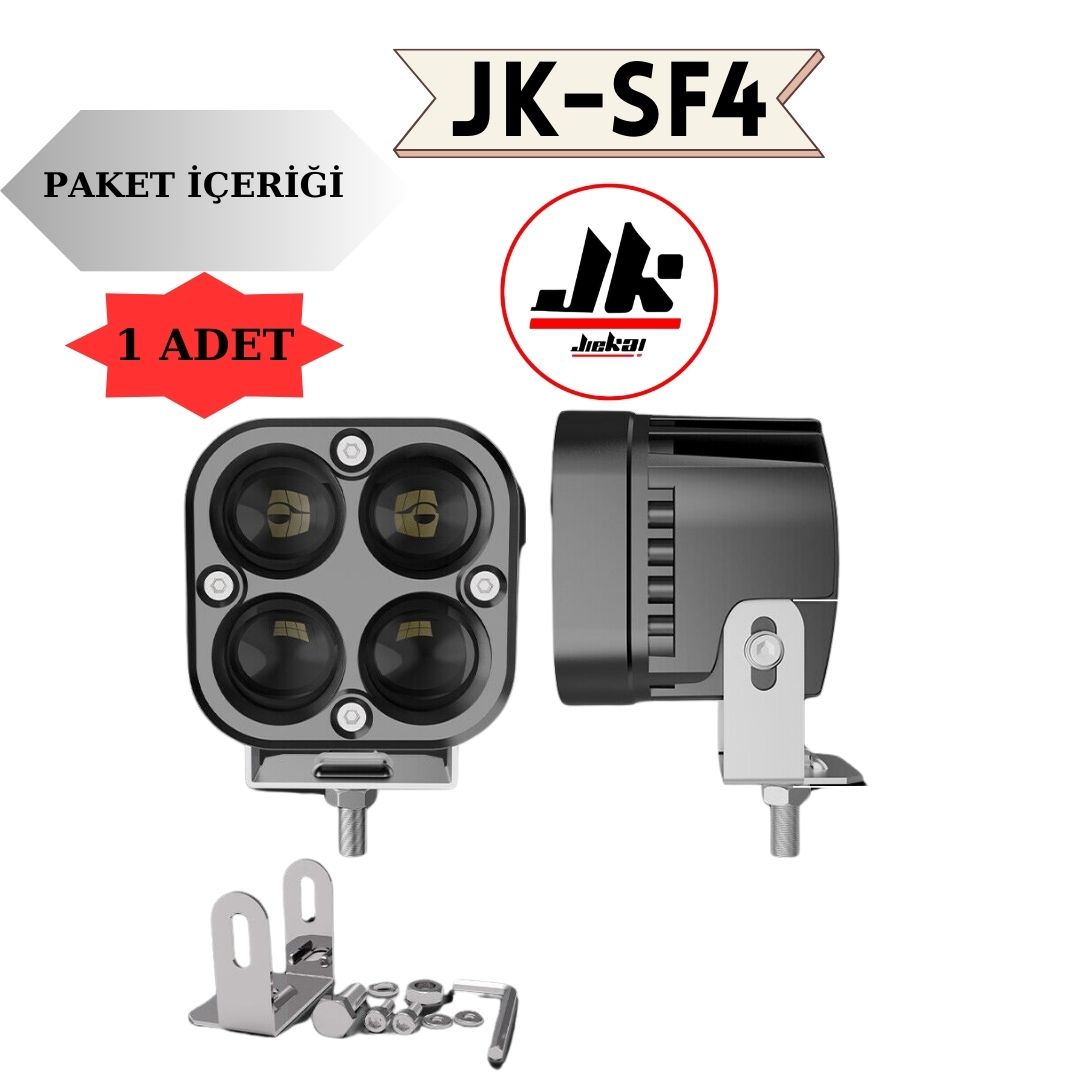 JİEKAİ JK-SF4 SİS FARI  ÇİFT RENK - ( ADET FİYATIDIR )