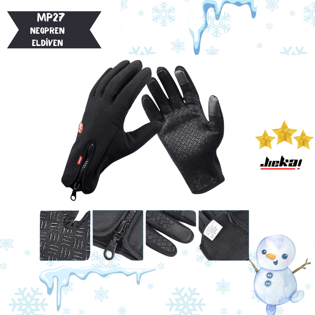 MP27 NEOPREN ELDİVEN AYARLANABİLİR FERMUAR