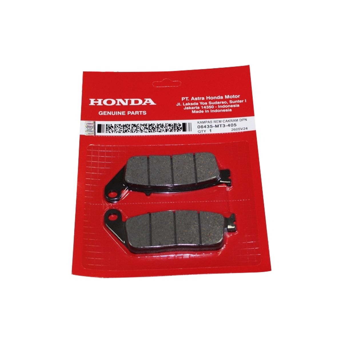 HONDA ADV 350 ÖN FREN DİSK BALATA