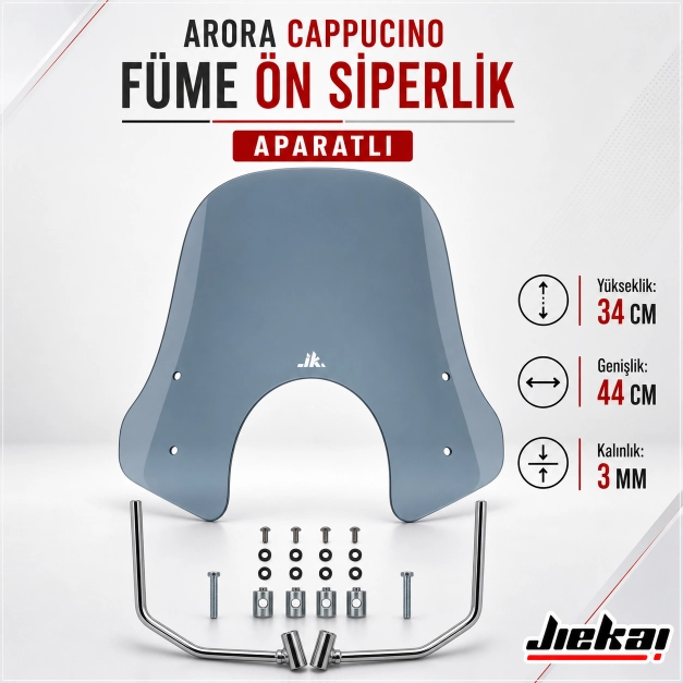 ARORA CAPPUCİNO FÜME ÖN SİPERLİK ÖN CAM ALTTAN APARATLI