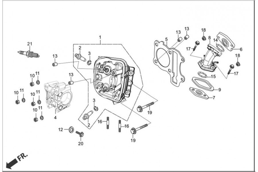 HR-ORT F2783 DASH DUET MANIFOLD