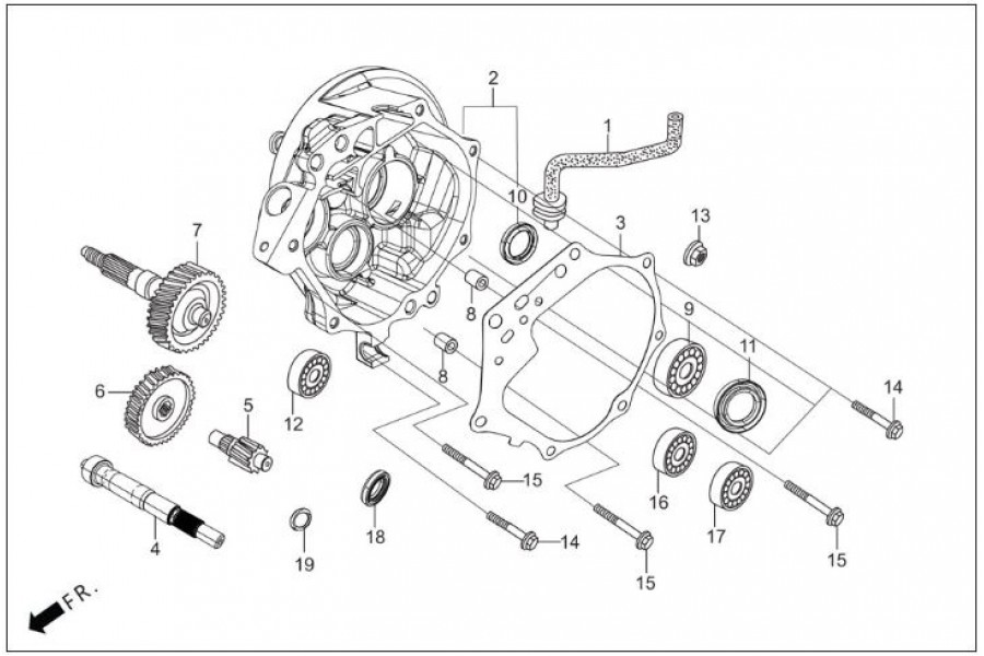 HR-ORT F1505 KECE 20X32X6 (MIL TAHRIK)