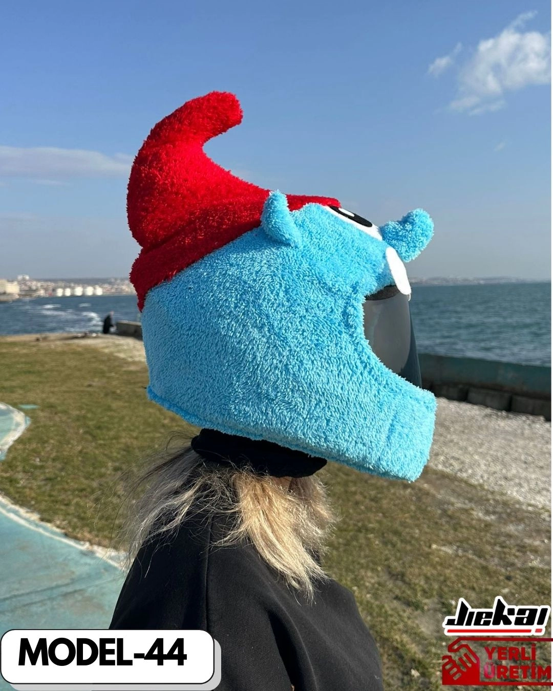 MODEL-44 KASK PELUŞU TEK EBAT ŞİRİN BABA