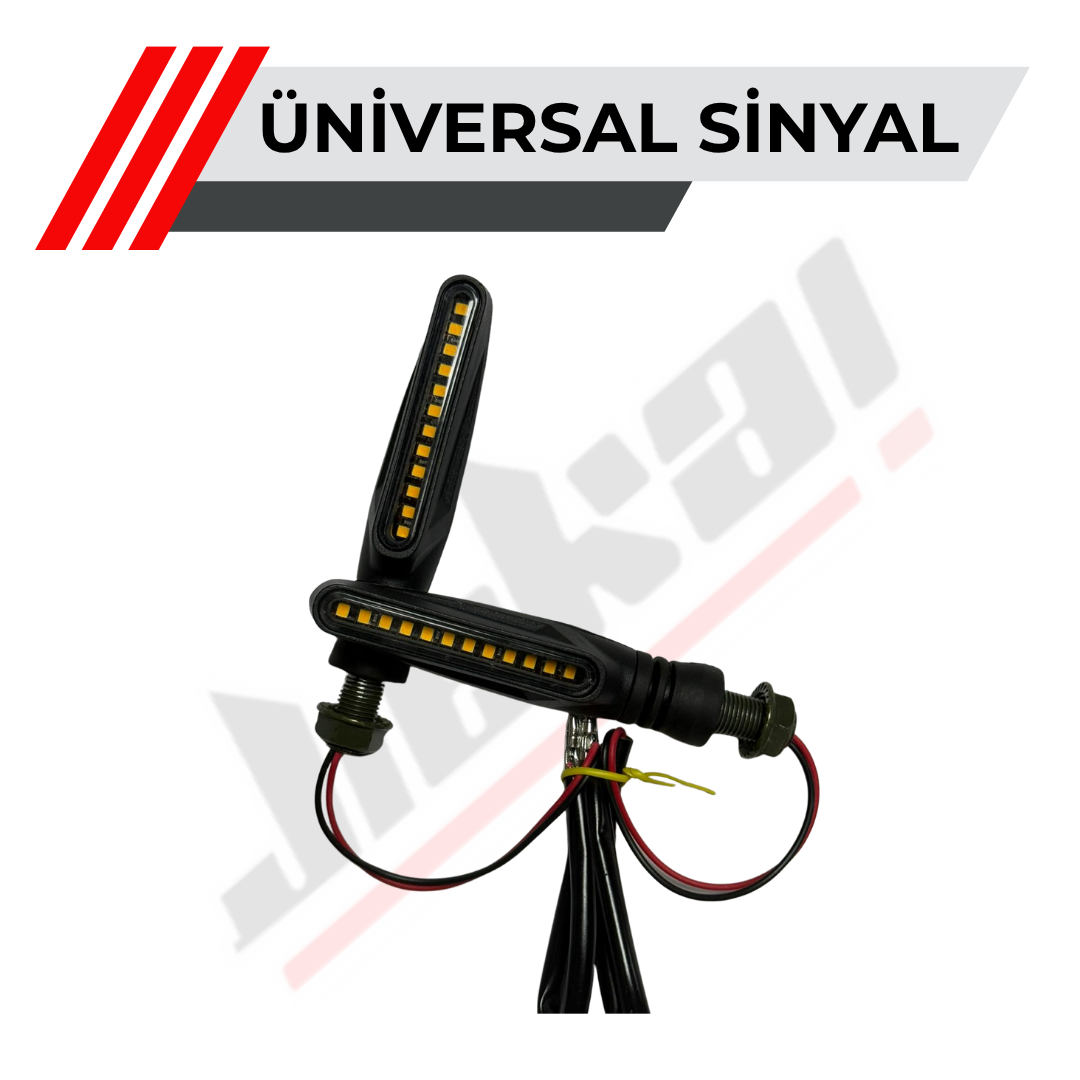 JİEKAİ TS20 ÜNİVERSAL LED SİNYAL MOTOSİKLET *SARI*