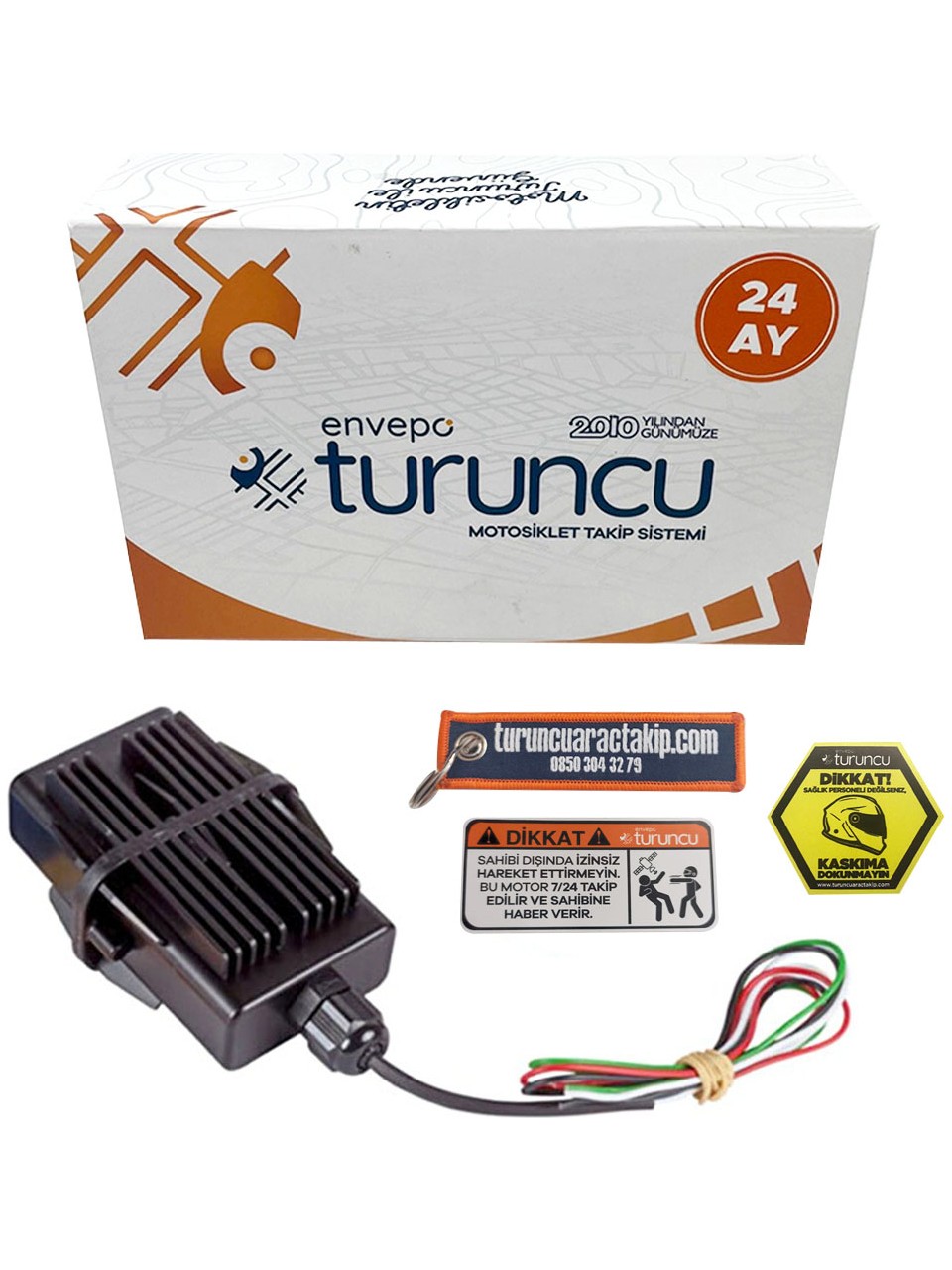 TURUNCU MOTOSİKLET TAKİP CİHAZI ( 24 AYLIK )