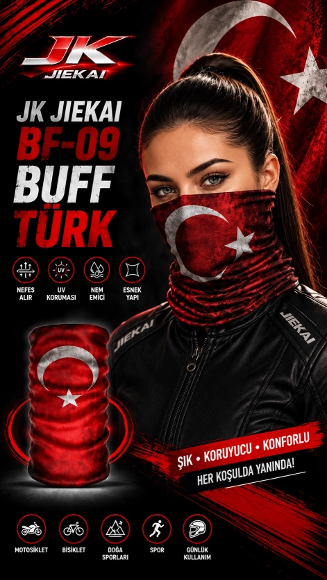JK JİEKAİ BF-09 BUFF TÜRKİYE